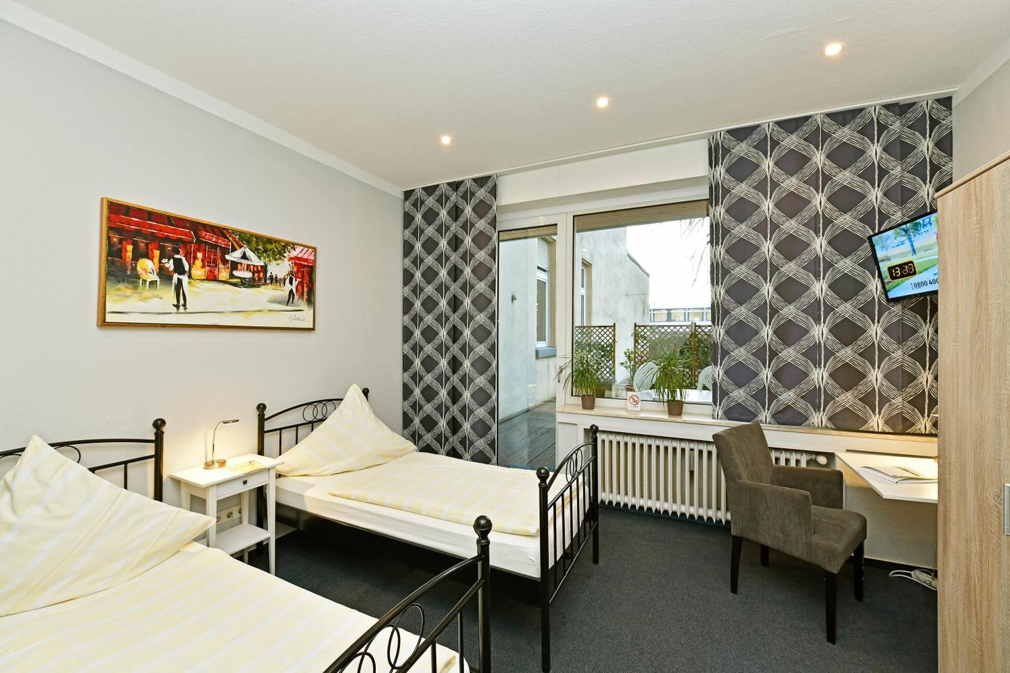 Hotel Haus Kleimann-Reuer แกลดเบ็ค ภายนอก รูปภาพ